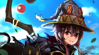 KonoSuba (Мегумин) 2K обои скачать картинки