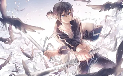 Скачать обои Noragami, Yato, main character, Japanese manga, anime для монитора с разрешением 1920x1200. Высококачественные обои HD картинки картинки