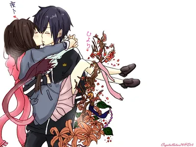 Noragami Iki Yato Love Kiss HD Wallpaper — фото на Flickriver картинки