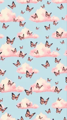 МОДНЫЕ ОБОИ НА ТЕЛЕФОН | Butterfly wallpaper iphone, Butterfly wallpaper,  Cute patterns wallpaper картинки