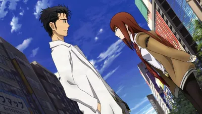 Аниме аниме мальчики Steins;Gate Makise Kurisu Okabe Rintarou аниме девушки сканирует Steins;Gate: Fuka Ryouiki no DAIA wallpaper | 2560x1440 | 304739 | обоиUP картинки