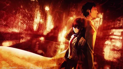 Обои и фоны Steins;Gate 4K, HD, двойной экран картинки