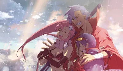 kamina simon tengen toppa gurren lagann yoko littner | konachan.com - Konachan.com Аниме Обои картинки