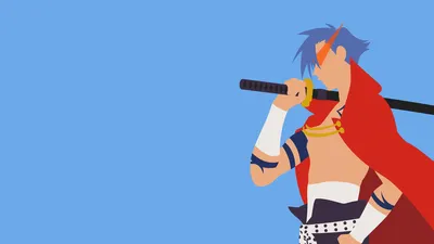 238865 2560x1440 Kamina (Right Toppa Gurren Lagann) - Rare Gallery HD Wallpapers картинки