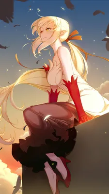 750x1334 Monogatari Series Anime Girls Oshino Shinobu 4k iPhone 6, iPhone 6S, iPhone 7 HD 4k Обои, изображения, фон, фото и картинки картинки