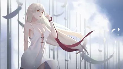 Живые обои-Shinobu Oshino Kiss-Shot-YouTube картинки