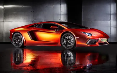 Обои Распечатать Технология Lamborghini Aventador оранжевый суперкар  1920x1200 HD Изображение картинки
