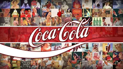 Обои реклама, coca-cola, логотип, классика, фон, напиток, брэнд на рабочий  стол картинки