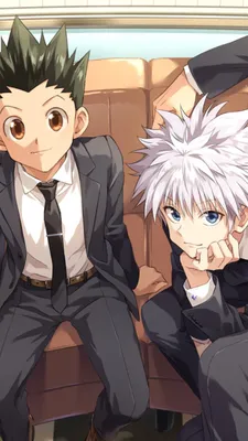 Hunter x Hunter Boys Mobile Wallpaper, Gon Freecss, Killua Zoldyck - HD мобильные стены картинки