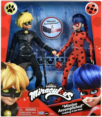 Куклы Леди Баг и Супер-Кот набор Miraculous Ladybug — купить в  интернет-магазине OZON с быстрой доставкой картинки