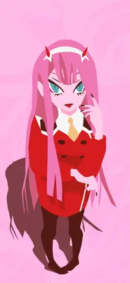 Zero Two Wallpaper Phone 4k - Симпатичные аниме обои - Клан обоев картинки