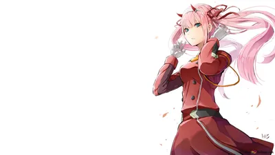 1280x2120 Zero Two Darling In The Franxx iPhone, Фоны и Zero Two Android HD обои для телефона картинки