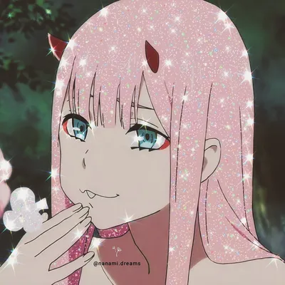 HD обои: аниме, аниме девушки, картинка в картинке, Zero Two (Darling in the FranXX) | Обои Блики картинки