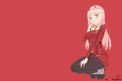 Zero Two from Darling in the Franxx Anime Wallpaper 4k Ultra HD ID:4667 картинки