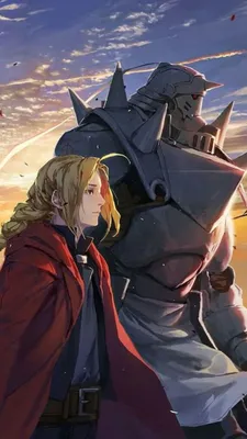 Обои ID: 401828 / Аниме FullMetal Alchemist Phone Wallpaper, Альфонс Элрик, Эдвард Элрик, 1080x1920 скачать бесплатно картинки