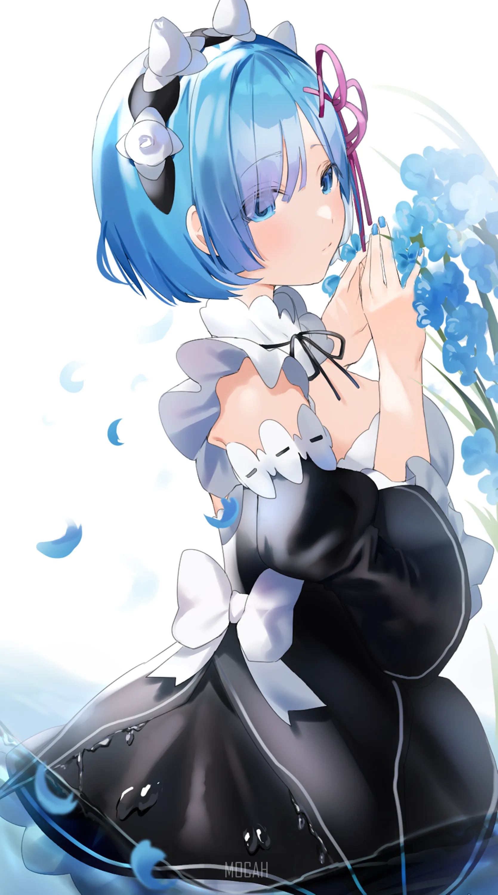 Рем картинка #50899 - 404101 аниме, аниме девушка, Rem (Re: Zero), Re ...