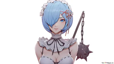 ReZero - Rem 2K обои скачать картинки