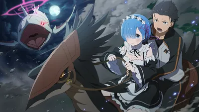 301561 Рем, Рог, Re:Zero, Аниме, Девушка, Горничная, 4K - редкая галерея HD обоев картинки