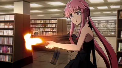 198284 1920x1080 Yuno Gasai - Rare Gallery HD Wallpapers картинки