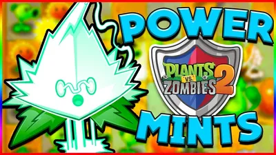 Укрепите свои растения с помощью семейства Мощная мята в Plants vs. Zombies  2 картинки