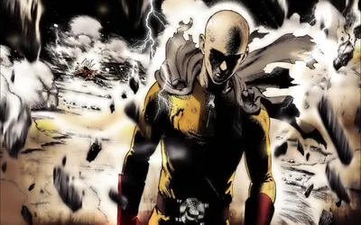 One Punch Man Сайтама Обои картинки