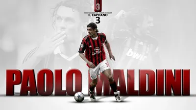 23689 Paolo Maldini HD, AC Milan - Rare Gallery HD Wallpapers картинки