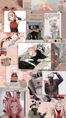 Kakashi \u0026 Sakura||Какаши и Сакура||Аниме Наруто||обои||background || |  Японские иллюстрации, Милые рисунки, Ретро картинки картинки