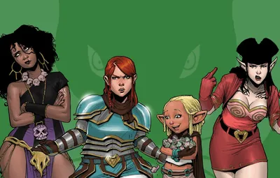 Обои Violet, Hannah, Dee, Betty, Королевы крыс, Rat Queens картинки на  рабочий стол, раздел фантастика - скачать картинки