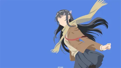 Anime Rascal Does Not Dream of Bunny Girl Senpai Mai Sakurajima #4K # wallpaper #hdwallpaper #desktop | Mai-san, Mai sakurajima, Аниме обои 1920x1080 картинки