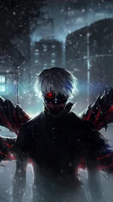 Токио вурдалак Кен kaneki HD обои скачать картинки