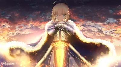 Обои Anime – Fate/Stay Night Saber (Fate Series) картинки