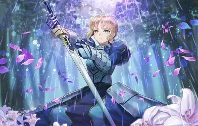 Saber Fate Stay Night Wallpapers - Лучшие бесплатные обои Saber Fate Stay Night картинки