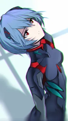 Аниме Обои — Рей Аянами [Neon Genesis Evangelion] (1266x2250) картинки