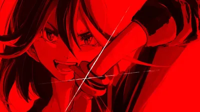 Close kill la kill matoi ryuuko minamito красный wallpaper | 1920x1080 | 340725 | обоиUP картинки