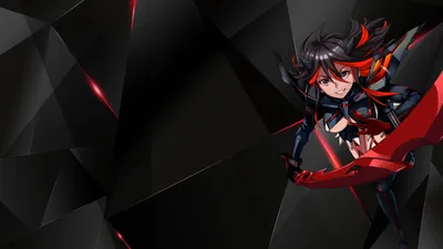 4529039 черные волосы, аниме, улыбка, аниме девушки, Матой Рюуко, Kill la Kill - Rare Gallery HD Wallpapers картинки