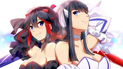 Обои] Рюко Матой и Сацуки Кирюин из Kill la Kill : r/OtakuVisualArts картинки