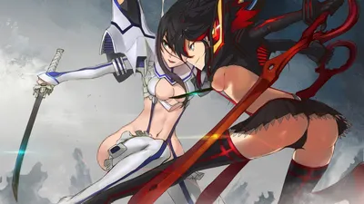 Обои] Сацуки Кирюин и Рюко Матой из Kill la Kill : r/AnimeVisualArt картинки