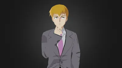 Reigen Arataka Avatar Mob Psycho 100 - Скачать бесплатную 3D модель от WackyDemonFire (@WackyDemonFire) [d6cf914] картинки