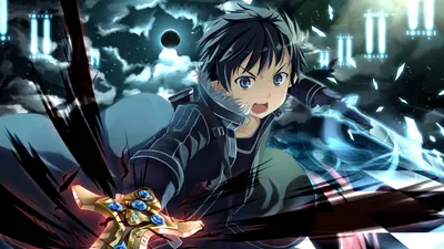 Sword Art Online, Киригая Казуто Обои HD / Обои для рабочего стола и мобильного телефона картинки