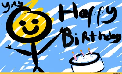 Funny Happy Birthday Song / смешные картинки и другие приколы: комиксы, гиф  анимация, видео, лучший интеллектуальный юмор. картинки