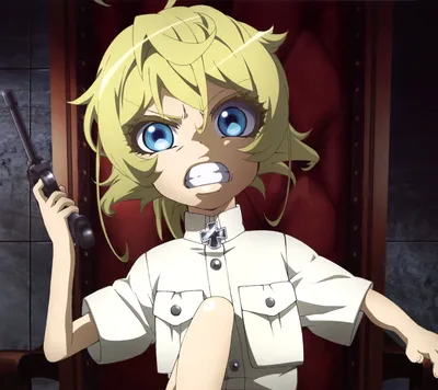 Youjo Senki Tanya von Degurechaff.Android обои 2160×1920 – Kawaii Mobile картинки