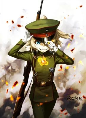 rgks youjo senki tanya degurechaff оружейная форма | №385717 | yande.re картинки