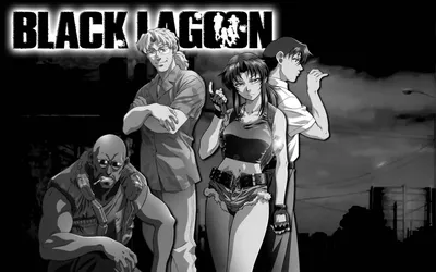 Обои Black Lagoon Anime Revy Pirates на широкоформатный рабочий стол 1920x1080 Full HD картинки