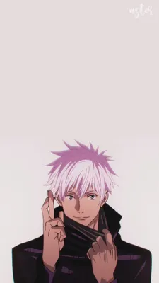 Обои ID: 385151 / Anime Jujutsu Kaisen Phone Wallpaper, Satoru Gojo, Голубые глаза, Школьная форма, 1080x1920 скачать бесплатно картинки