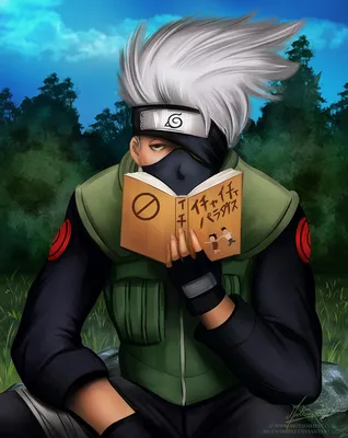 Фото Kakashi Hatake / Какаши Хатаке из аниме Naruto / Наруто, by mutsumipat картинки