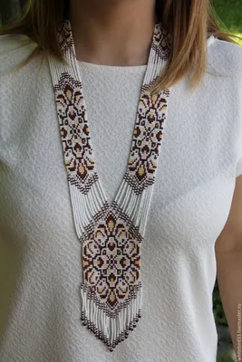 Картинки по запросу гердан из бисера схема #bijouterie | Beaded fashion  necklace, Handmade necklace designs, Beaded jewelry patterns картинки