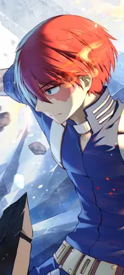 1125x2436 Shouto Todoroki My Hero Academia 4k Iphone XS,Iphone 10,Iphone X HD 4k обои, изображения, фоны, фото и картинки картинки