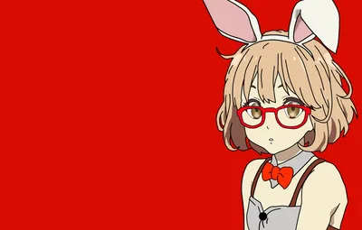 Обои девушка, красный фон, Mirai Kuriyama, Beyond картинки на рабочий стол, раздел сёнэн - скачать картинки