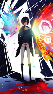 Скачать обои ID: 470736 / Anime Tokyo Ghoul Phone Wallpaper, Touka Kirishima, 720x1280 скачать бесплатно картинки