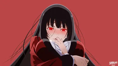 Jyabami Yumeko - Kakegurui от shibuyawarrior на @DeviantArt | Аниме, Обои для ноутбука обои на рабочий стол, Аниме обои для компьютера картинки